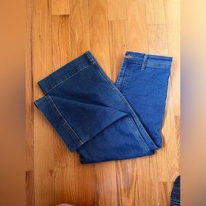 70s Flared Crop Jean
